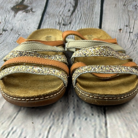 EL NATUALISTA PANGLAO Multicolored Leather Strappy Strap Slip On Flat Sandals - Picture 15 of 17